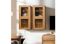 Шкаф навесной LAUSANNE 20 из массива дуба